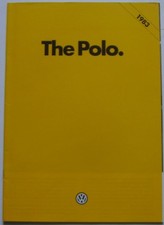 VW Volkswagen Polo 1982-83 C, Formel E, CL, GL Original UK Sales Brochure No 283