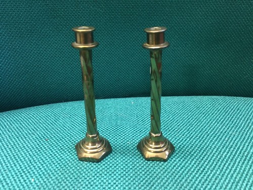 Miniature pair brass twist - miniature, of