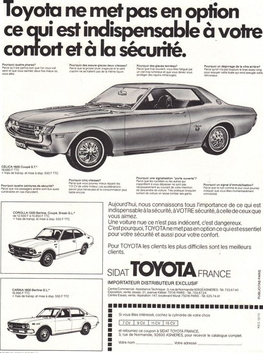 Advertising 1987 toyota celica - toyota,
