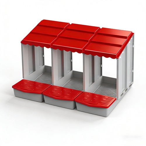 Chicken nesting boxes hole - nesting, 3