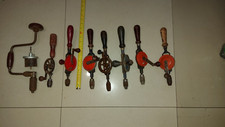 Vintage Hand Drill 9 pieces