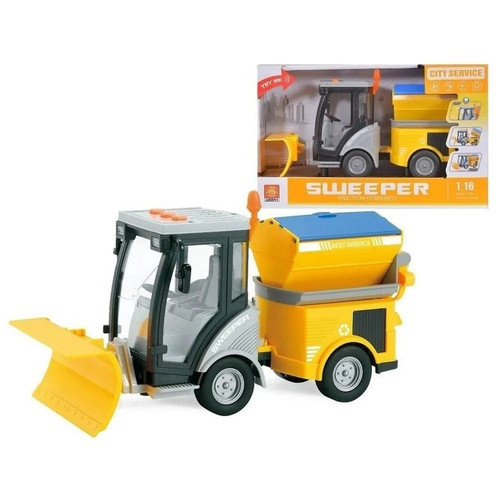 Sand spreader with sound top - sand,