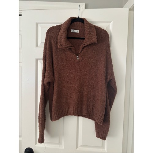 Hollister plush half zip - hollister,