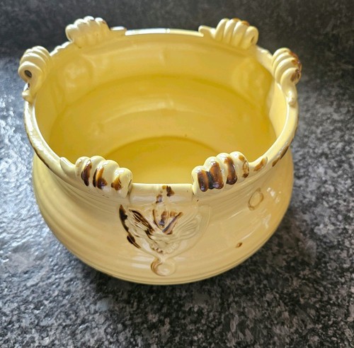 Vintage rustic large - large, yellow