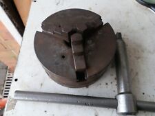 3 jaw chuck 5" diameter with chuck key