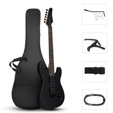 Electric Guitar Kit 39" GST Starter Package Guitar Bag for Music Lover Beginner