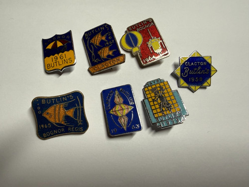 Vintage enamelled butlins - enamelled,