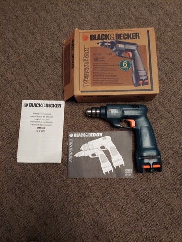 Black decker versapak - decker, vp7201