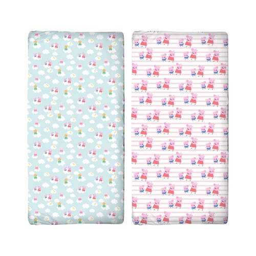 Peppa pig cot bed fitted - peppa,