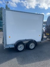 IFOR WILLIAMS  trailer BV85G 6 double axle barn and ramp door .