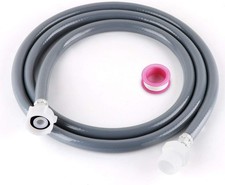 ilauke 2.5m Washing Machine & Dishwasher Hose Extension, Cold Water Inlet with 6