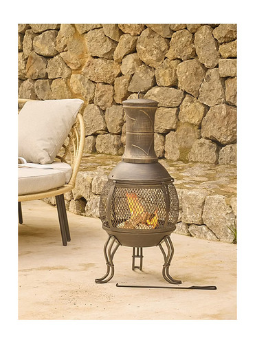 Traditional style chiminea - traditional,
