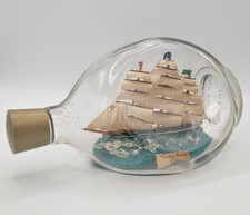 Vintage Ship In Bottle Cutty