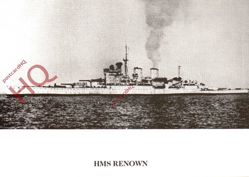 Picture postcard warship hms - picture, warship,