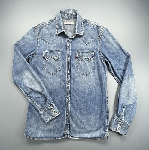 Levis denim western - western, mens