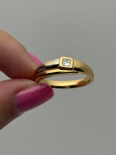 Solid 18ct yellow - solid,