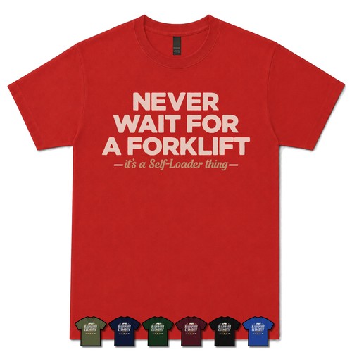 Never wait for forklift - never,