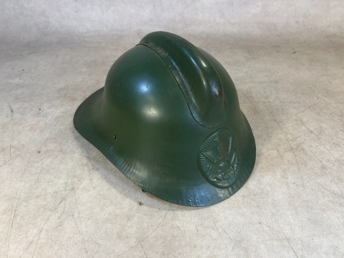 Vintage fireman steel helmet - fireman's,
