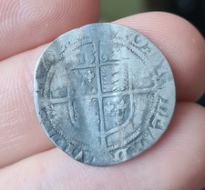 Elizabeth 1st Sixpence 1563 -