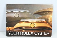 Genuine Your Rolex Oyster Booklet - 1985 - Ref 579.32 Eng 250 6.1985