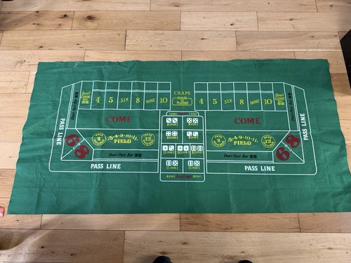 Felt casino mat reversible - felt,