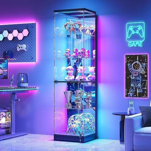 Tier corner glass display - corner,