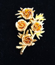 Vintage  Gold-Tone Textured