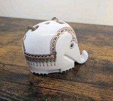 Luigi Colani Spardose Porzellan Drumbo Elefant Höchst Decor 8 Cm Tall T2