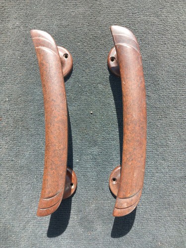 Original art deco door handles - deco,