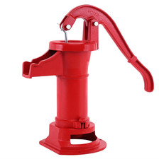 Antique Cast Iron Hand Water