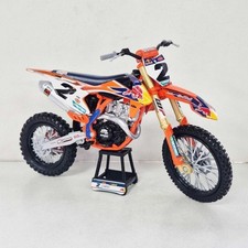 New Ray Toys 1:10 Scale KTM SXF450 19-22 Red Bull Webb #2 MX Bike Toy Model