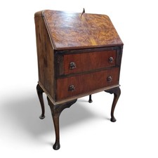 Vintage Writing Bureau Walnut