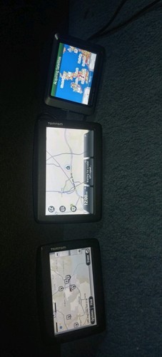Three sat navs - sat,