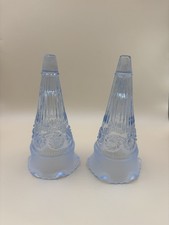 Barley glass epergne flutes - barley,