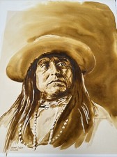Hans luetcke painting chief - hans,