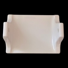 MCM Ceramic Toilet Paper Roll Holder White Wall Mount Porcelain Bathroom Fixture