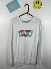 MENS LEVI’S SWEATSHIRT  TOP SIZE SMALL  ? authentic 99p Start GOOD CON