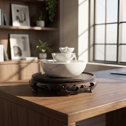 Indoor desktop water fountain - indoor,