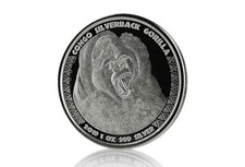 5000 Francs Silverback Gorilla