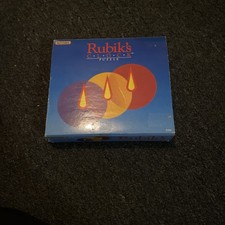 Matchbox 1988 Vintage Rubik's Clock Puzzle Game Rubix Matchbox Toy