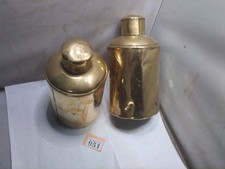 Brass Tea Caddy Canisters
