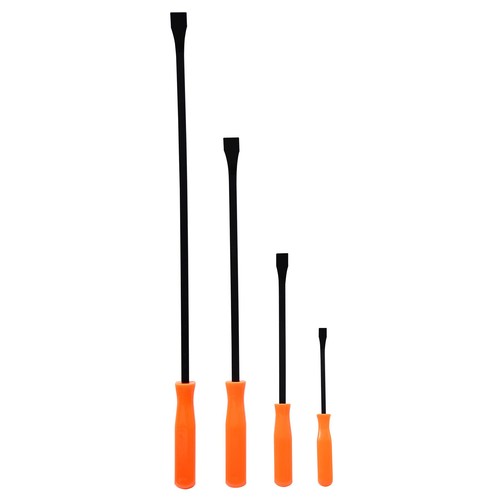 Pry bar set 4pcs angled - set, crow