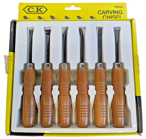 1191a carving chisel set - 1191a,