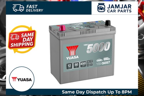 Yuasa car battery ybx5057 12v - yuasa,