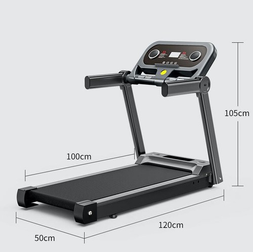 Electric folding treadmill - folding,
