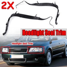 2x Headlight trim seal left