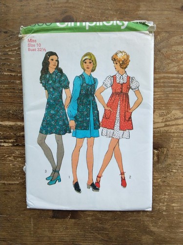 9800 mini dress over smock - mini,