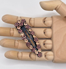 Pinkl Diamante Snap Clip Hair