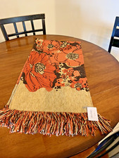 Poppy Flower Table Runner