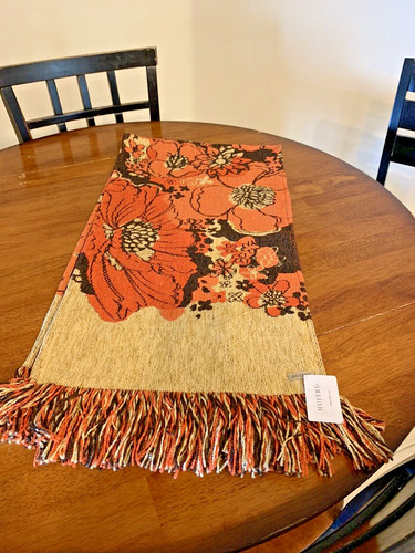 Poppy flower table runner - poppy,